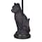 Lampe de table avec un chat noir de 45,7 cm d'Ashland